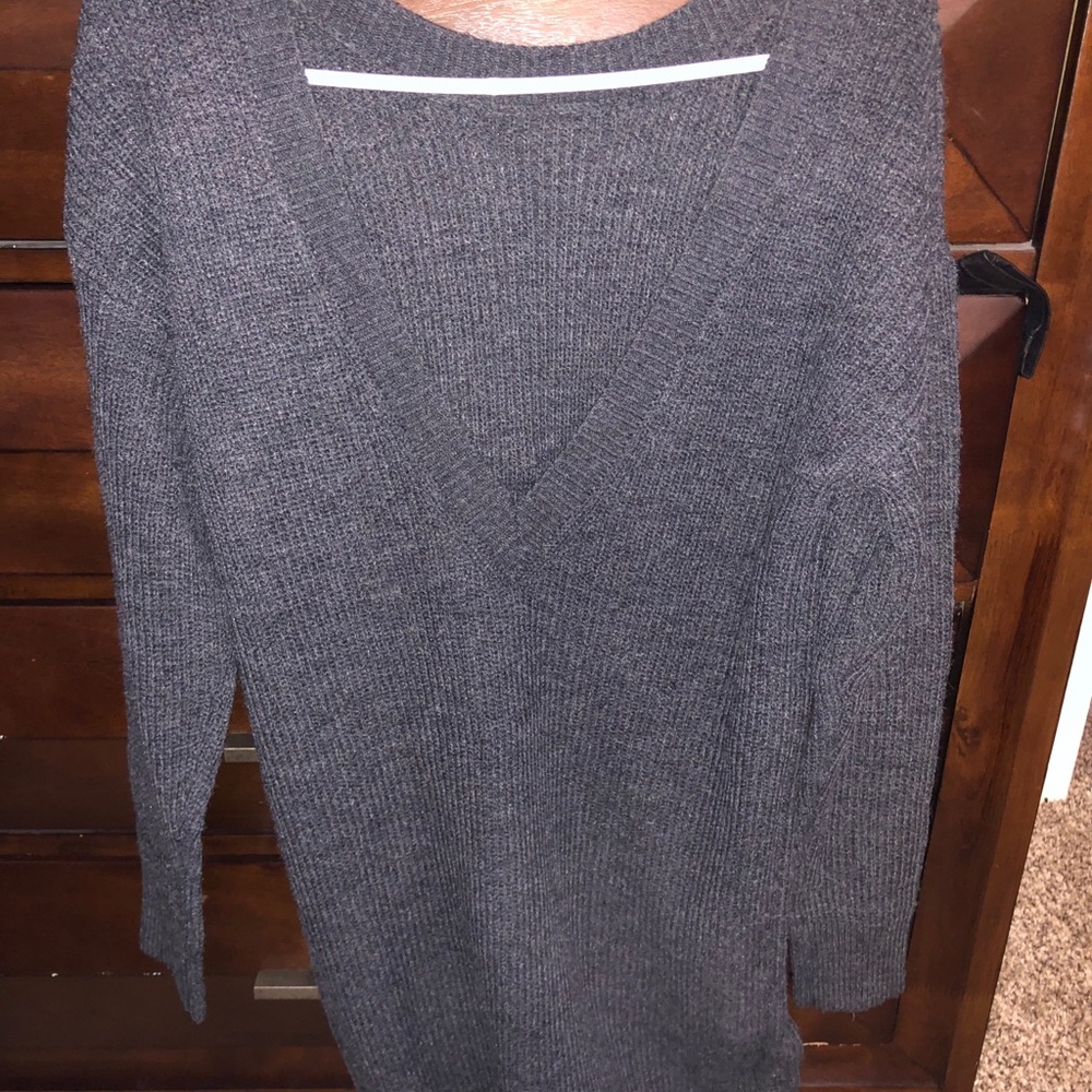 Forever 21 Grey Sweater Dress